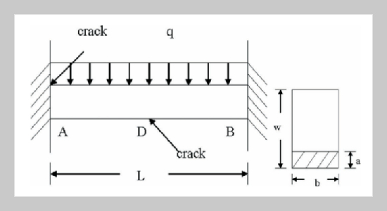 Plastic Collapse Behavior and Remaining Life Assessment of Statically Indeterminate Cracked Beam - Using the Limit Analysis Technique