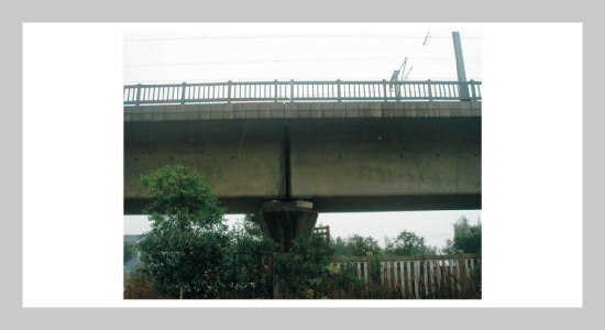 Mitigation of Resonance for High Speed Train-bridge Systems Considering Overhanging Beam Effects