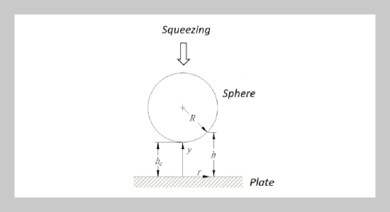Non-Newtonian and Total Inertia Effects in the Sphere-plate Time-dependent Squeeze Pressure