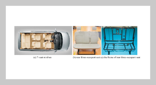 3D Impact Modeling and Analysis of Rear-seat Structure for a Minibus Frontal Crash
