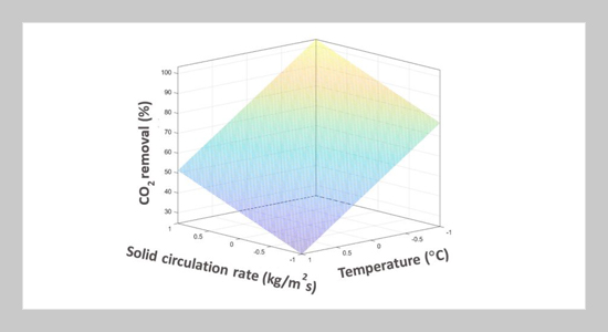 Statistical Experimental Design for Carbon Dioxide Capture in Circulating Fluidized Bed using Computational Fluid Dynamics Simulation: Effect of Operating Parameters