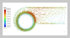 Investigating on effect of fan blades angle of a water-cooled air conditioner on its performance through CFD analysis